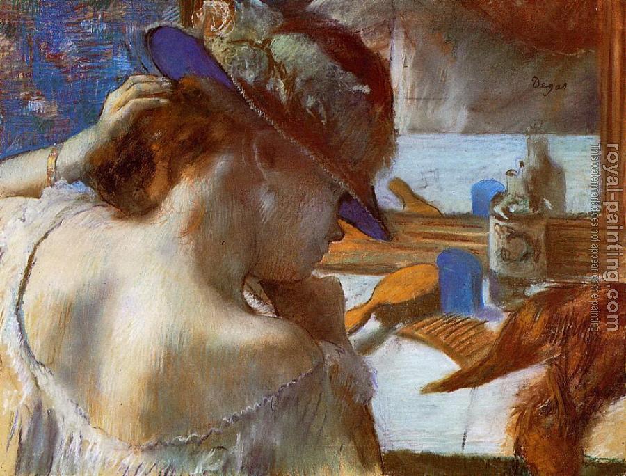 Edgar Degas : At the Mirror Edgar Degas : At the Mirror